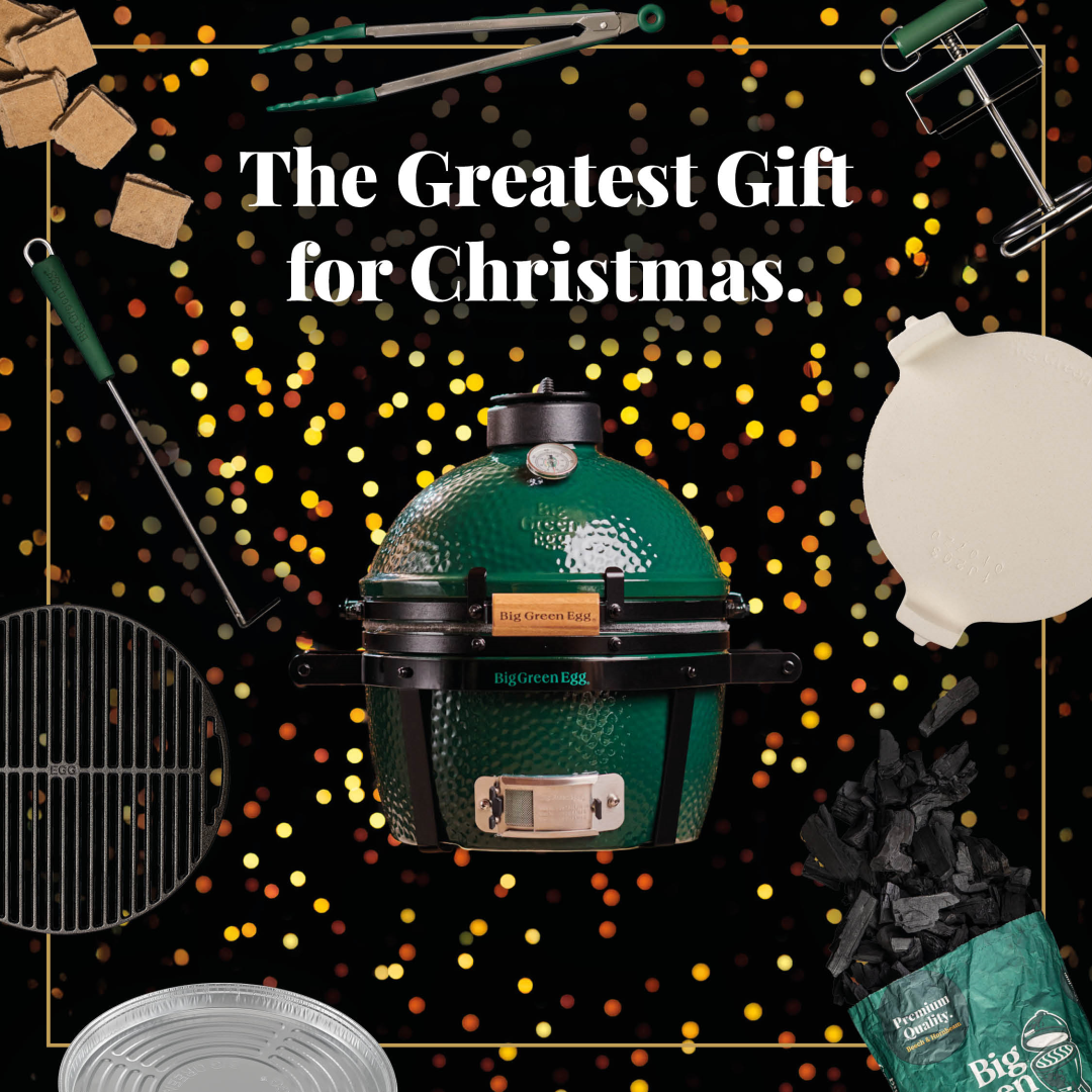 Big Green Egg Mini Max Kerst Special