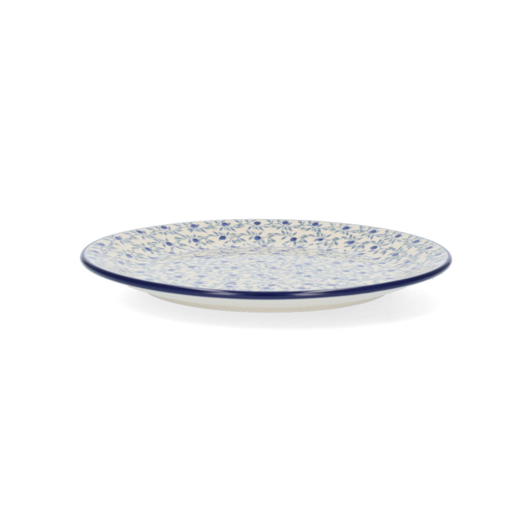 Bunzlau Dinderbord 25cm plat Blue Olive