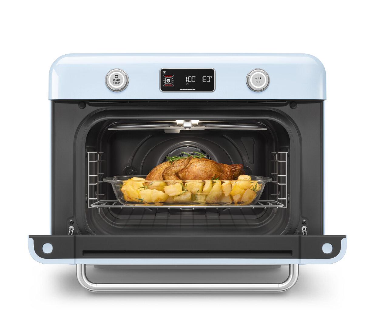 Smeg Combi stoomoven Pastel Blauw