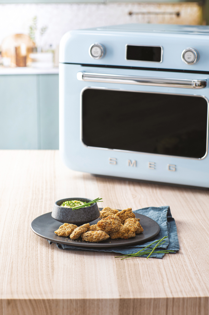Smeg Combi stoomoven Pastel Blauw