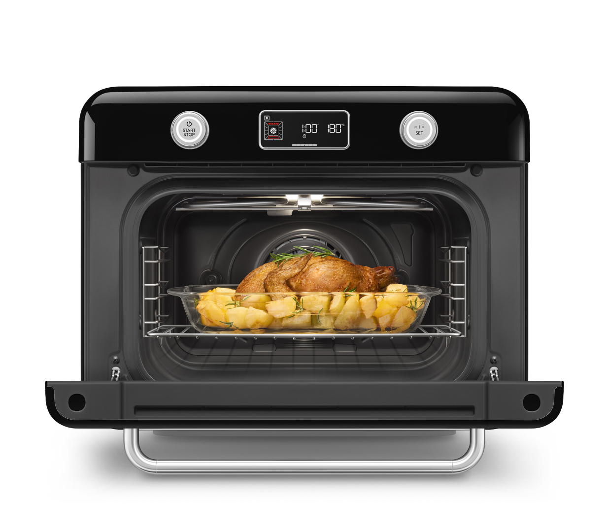 Smeg Combi stoomoven Zwart