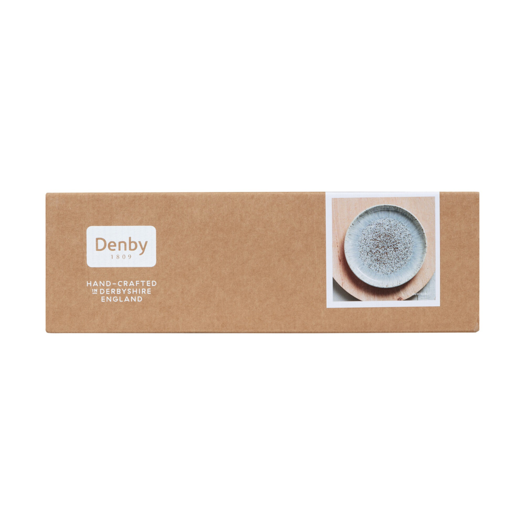 Denby Halo Speckle Borden set/4 21 cm