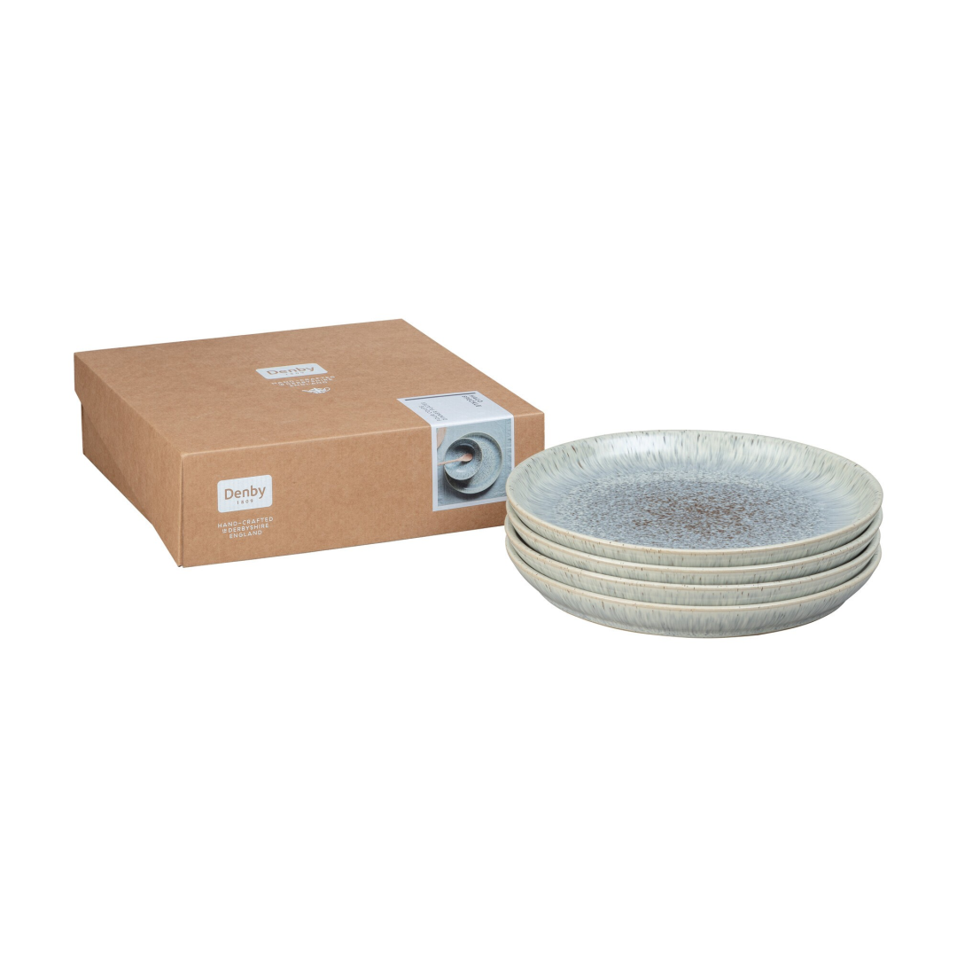 Denby Halo Speckle Borden set/4 26 cm