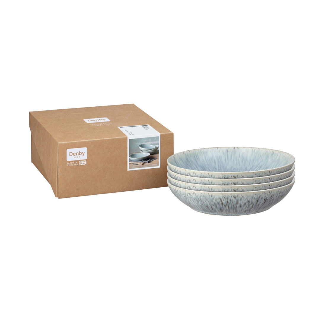 Denby Halo Speckle Kommen set/4 22 cm