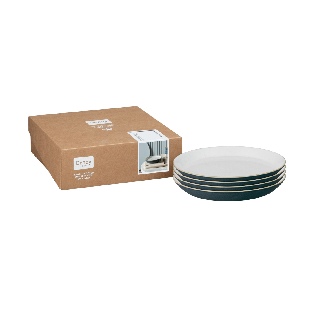 Denby Impression Charcoal Borden set/4 21,5 cm