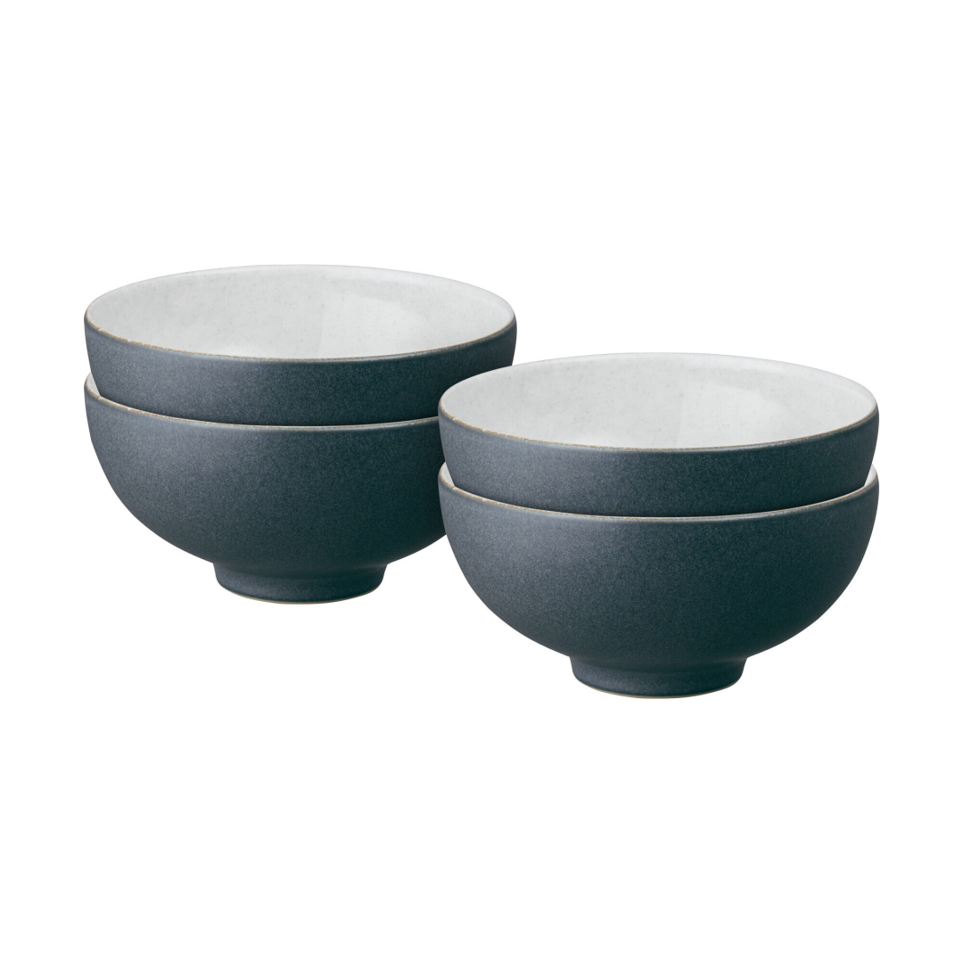 Denby Impression Charcoal Kommen set/4 13 cm