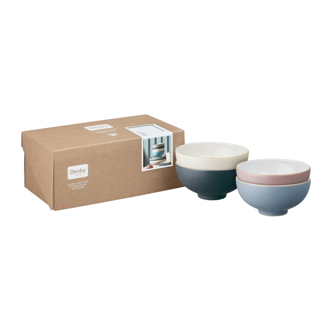 Denby Impression Pink Kommen set/4 13 cm