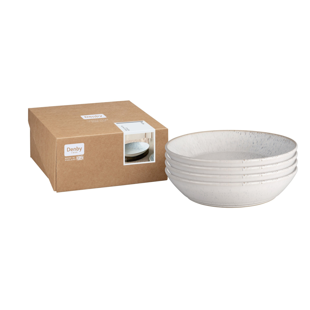 Denby Kiln   Pastaborden set/4 22 cm