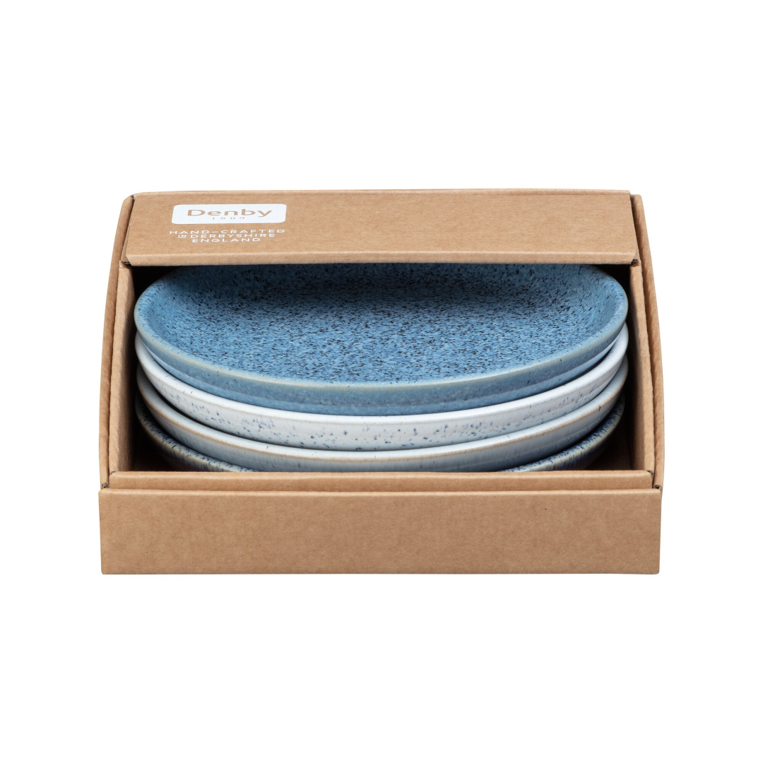 Denby Studio Blue Borden set/4 17 cm