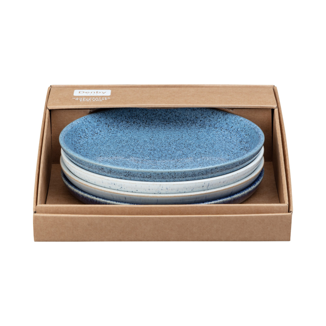 Denby Studio Blue Borden set/4 21 cm