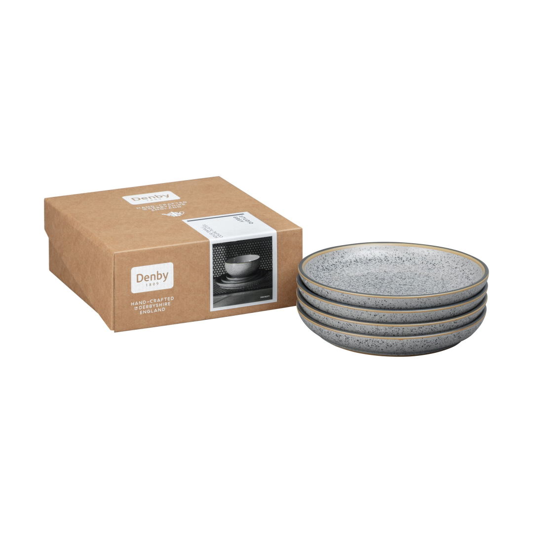 Denby Studio Grey Borden set/4 17 cm