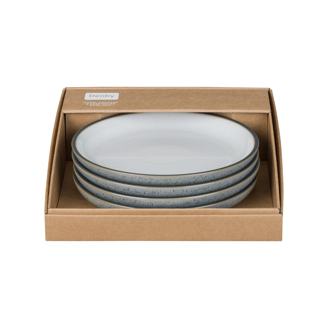 Denby Studio Grey Borden set/4 21 cm