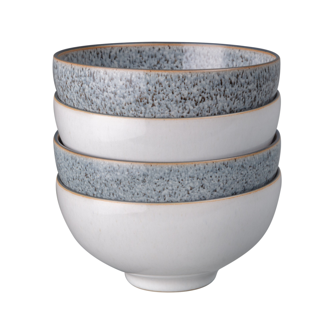 Denby Studio Grey Kommen set/4 13 cm