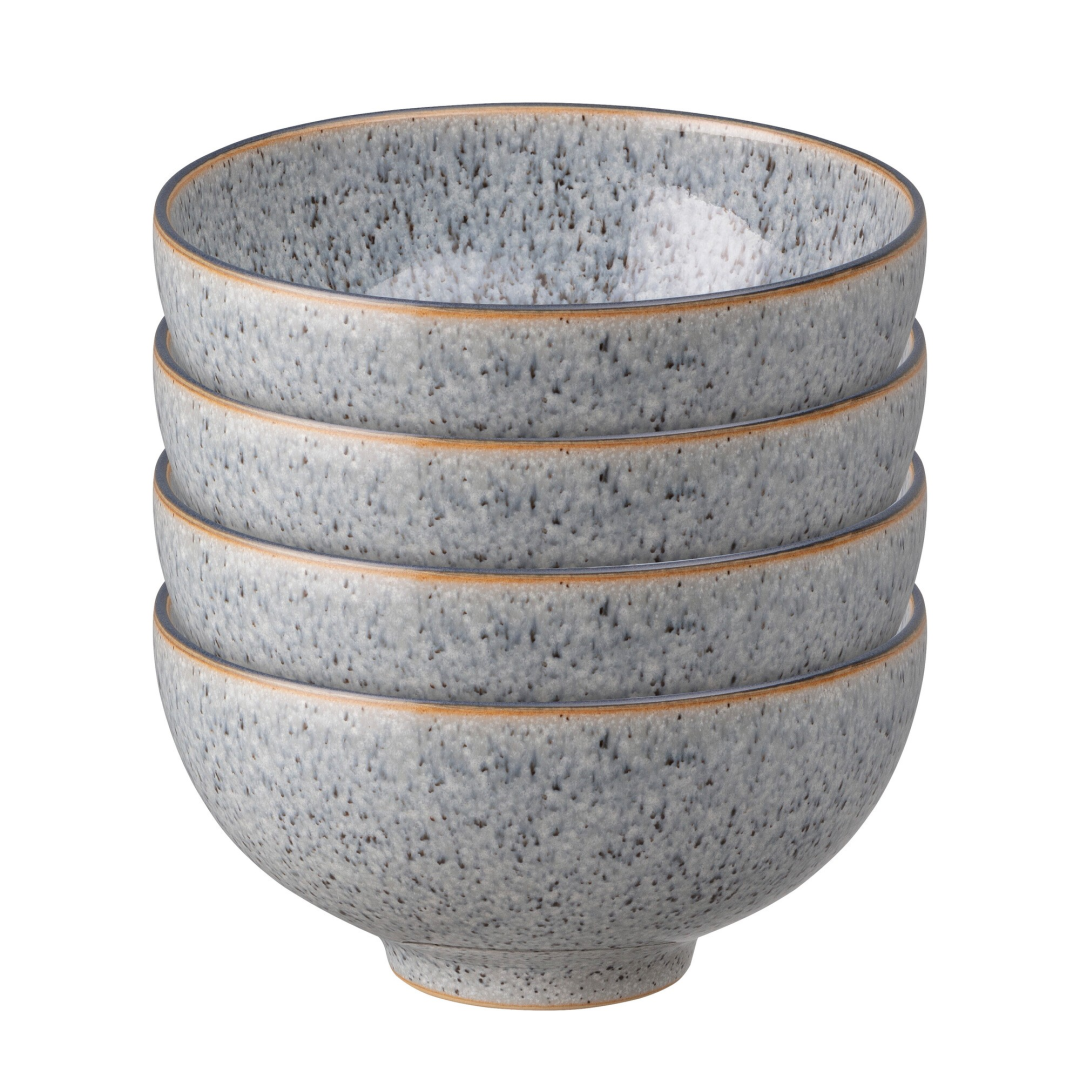 Denby Studio Grey Kommen set/4 13 cm