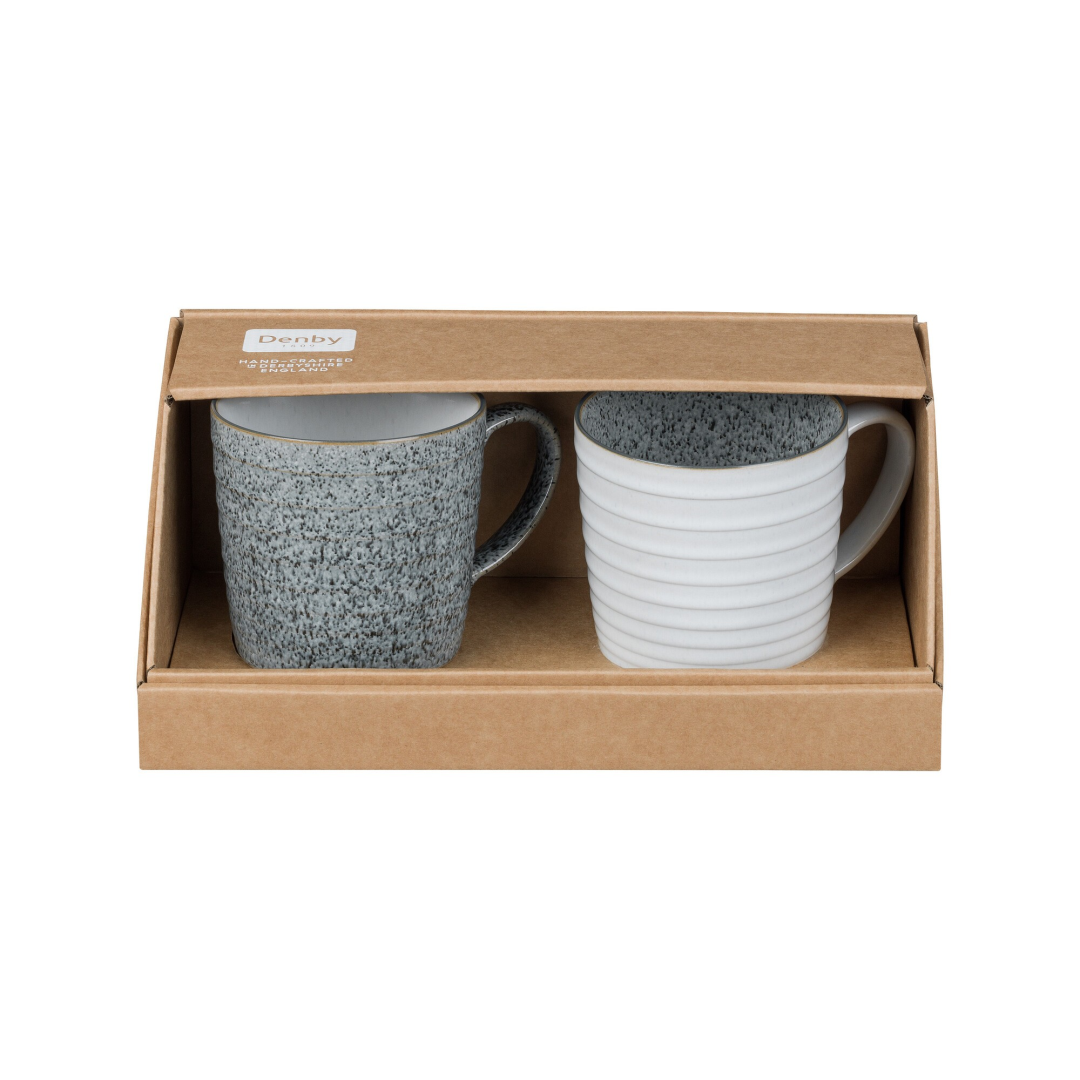 Denby Studio Grey Mokken set/4 9,5 cm