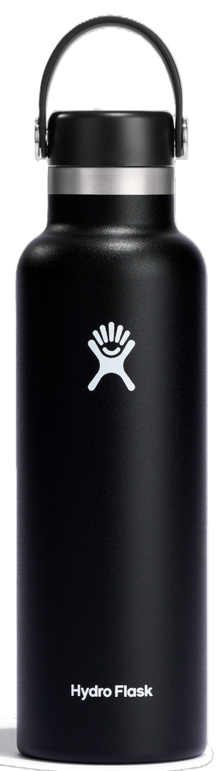 Hydro Flask Drinkfles Standaard Black 621ml