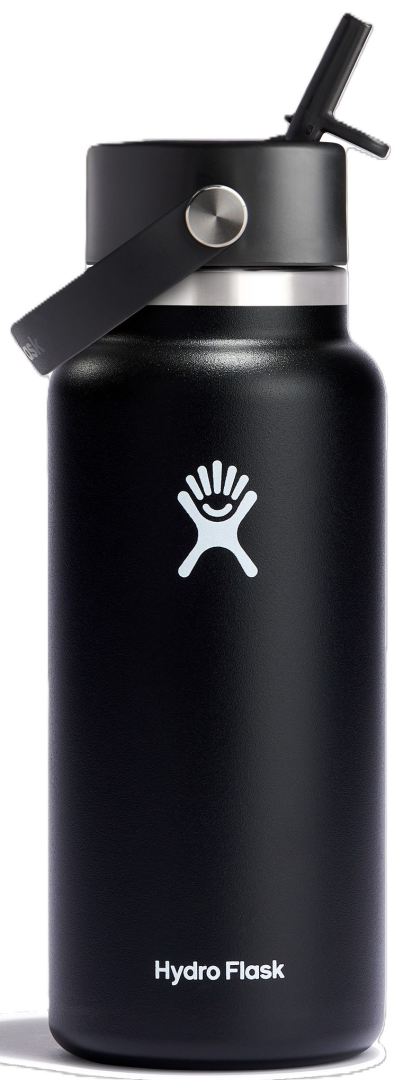 Hydro Flask Drinkfles Rietdop Zwart 946 ml