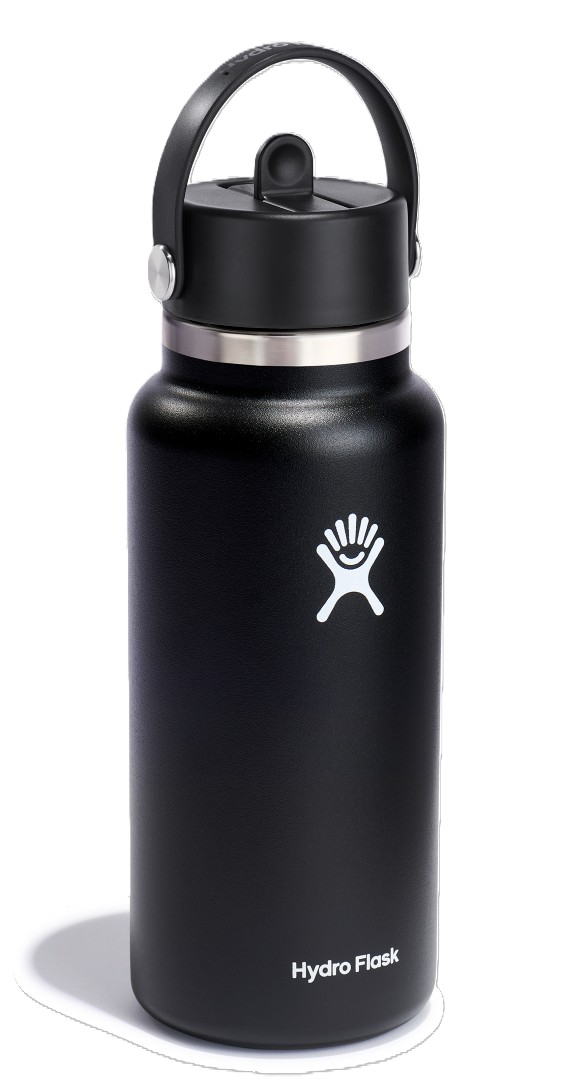 Hydro Flask Drinkfles Rietdop Zwart 946 ml