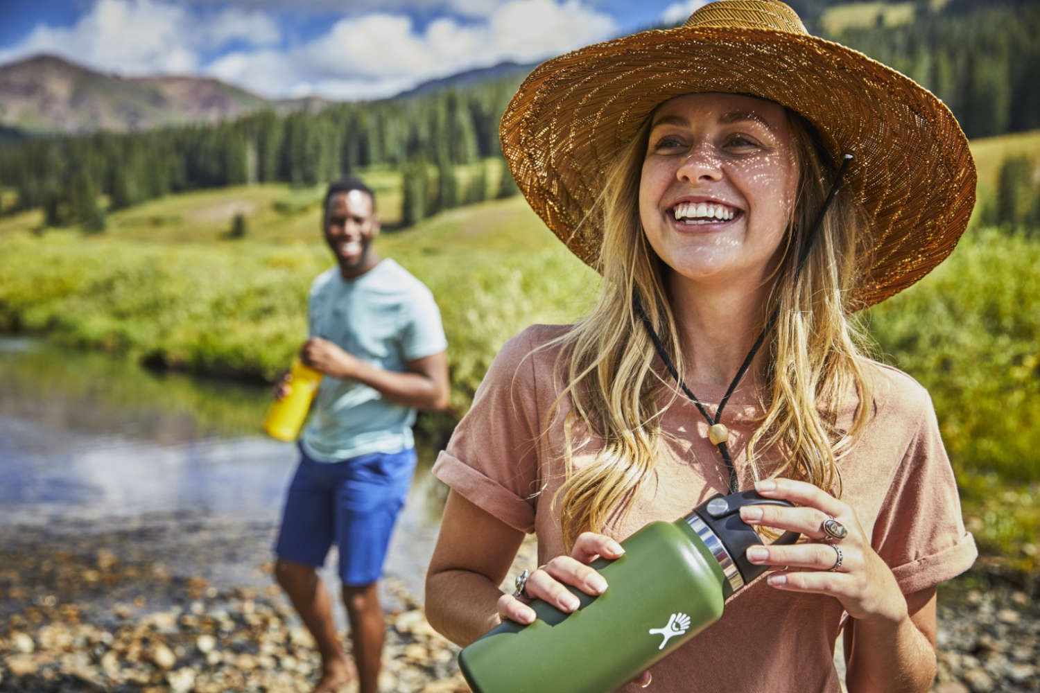 Hydro Flask Drinkfles Rietdop Zwart 946 ml