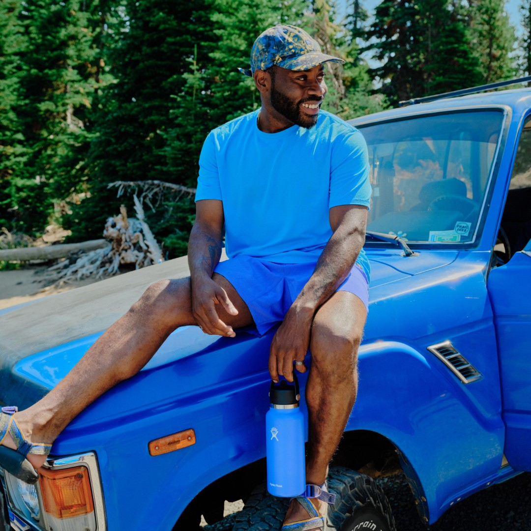 Hydro Flask Drinkfles Rietdop Indigo 946 ml