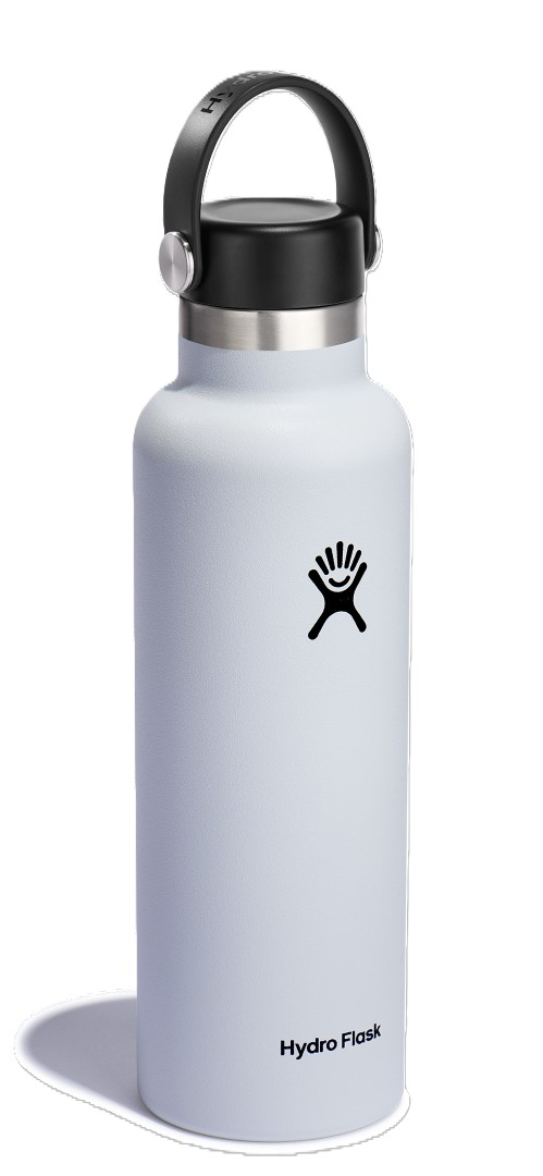 Hydro Flask Drinkfles Breed White 621ml