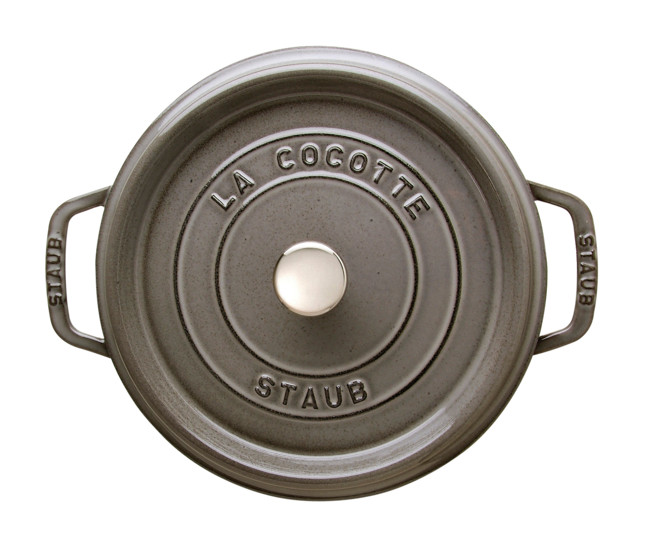 Staub Gietijzeren braadpan Ø 26 cm grafietgrijs