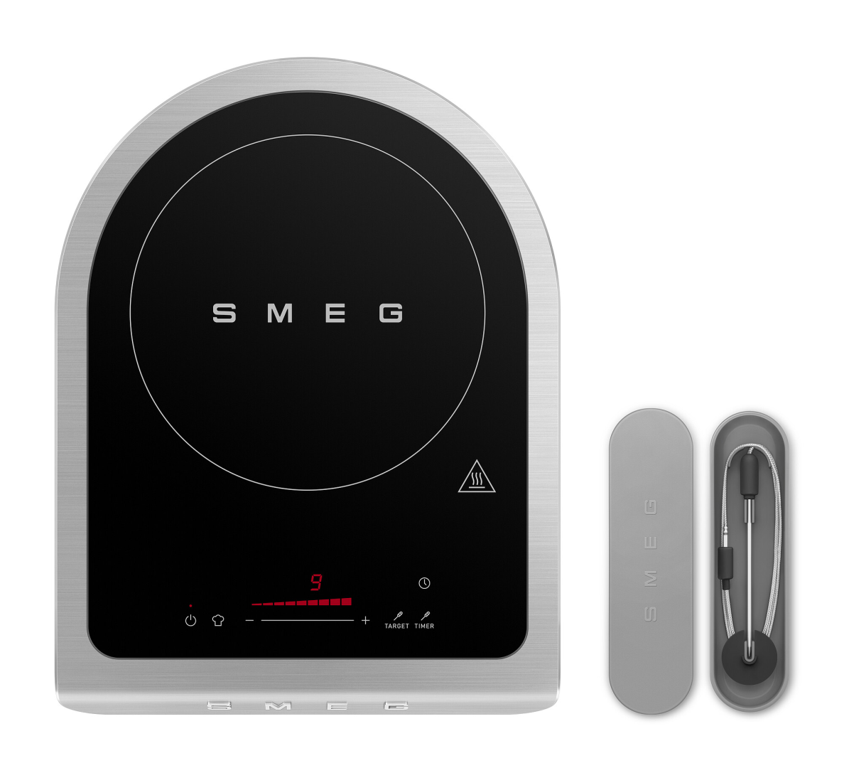 Smeg Inductie kookplaat Vrijstaand Zwart