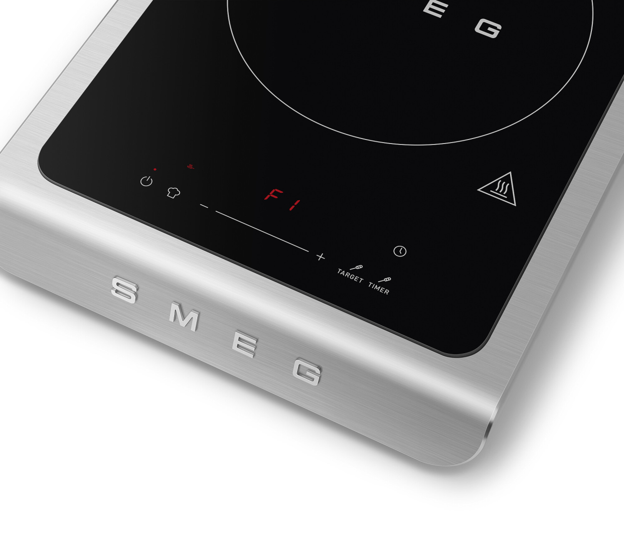 Smeg Inductie kookplaat Vrijstaand Zwart