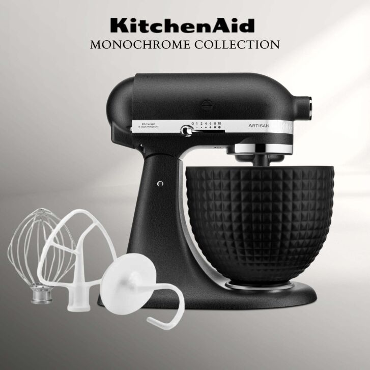 KitchenAid Artisan Mixer 4,8L Vulkaanzwart 5KSM156CXEBK