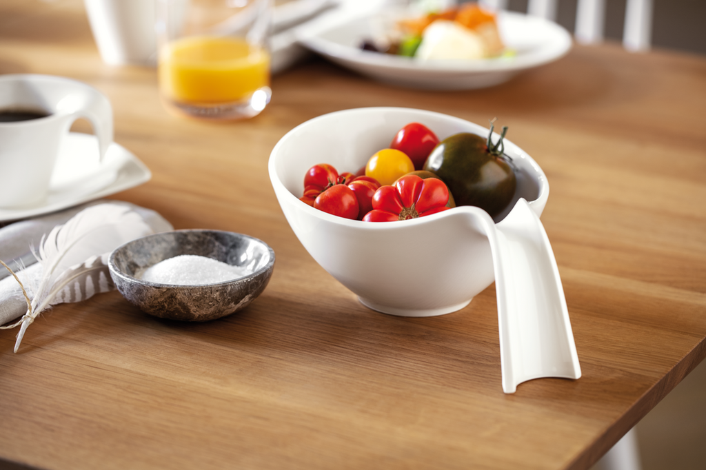 Villeroy & Boch Flow Kom met greep 0,60l Wit