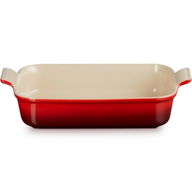 Le Creuset Ovenschaal rechthoekig Kersenrood 32x24cm 4,0l
