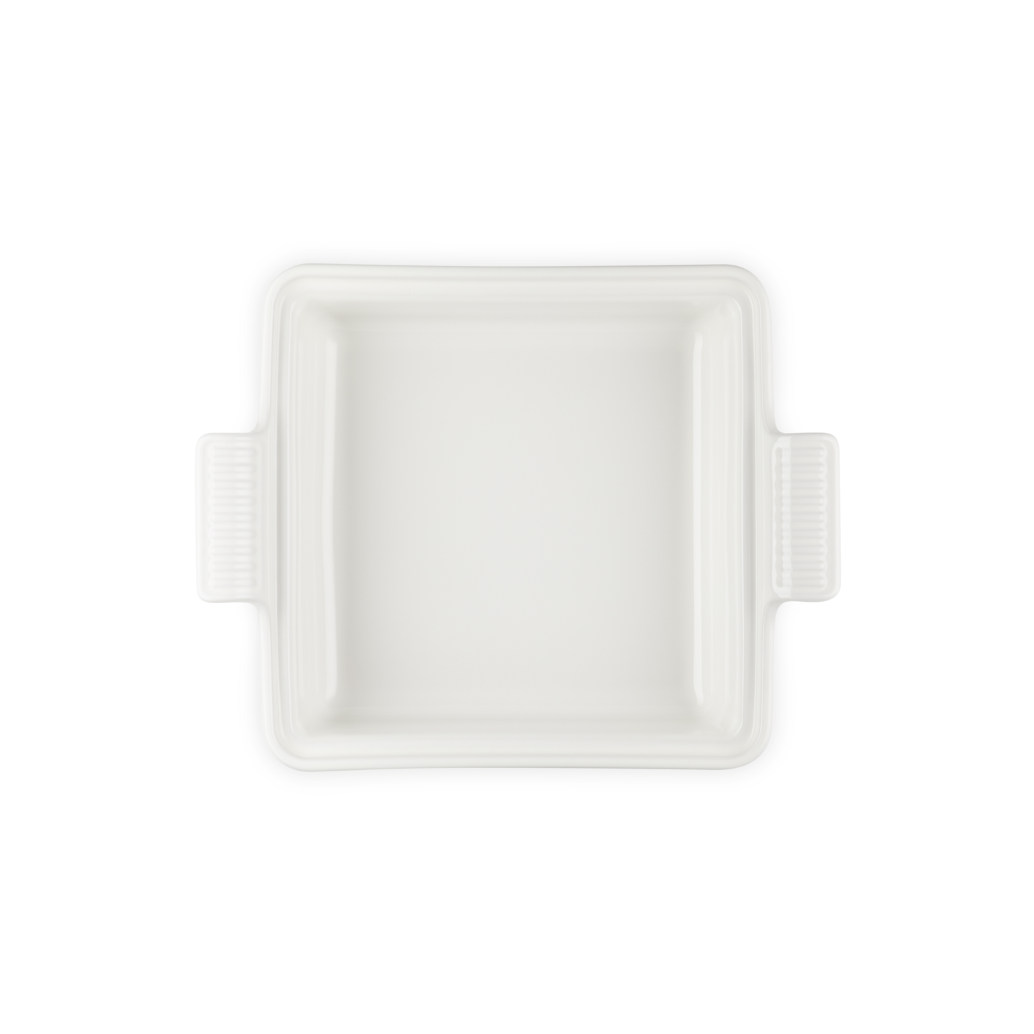 Le Creuset Ovenschaal vierkant met deksel Meringue 2,4L