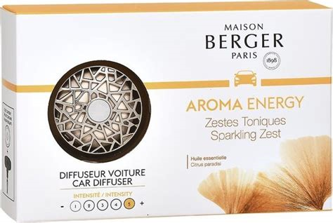 Maison Berger Auto Diffuser set Sparkling Zest