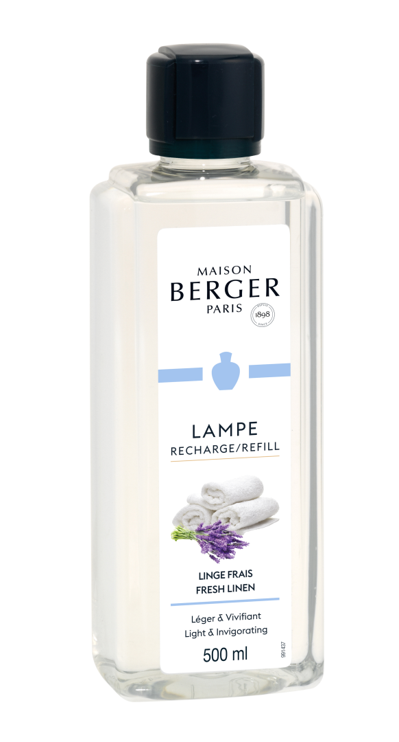 Maison Berger Navulling geurbrander 0,5L Fresh linen