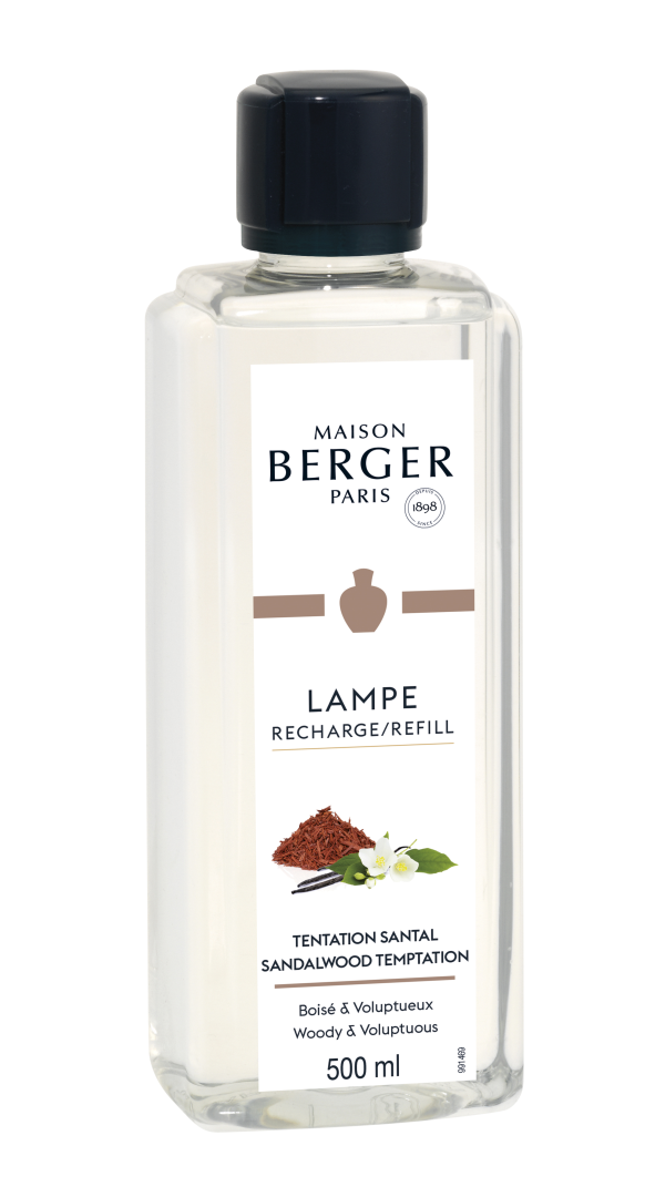Maison Berger Navulling geurbrander 0,5L Tentation Santal