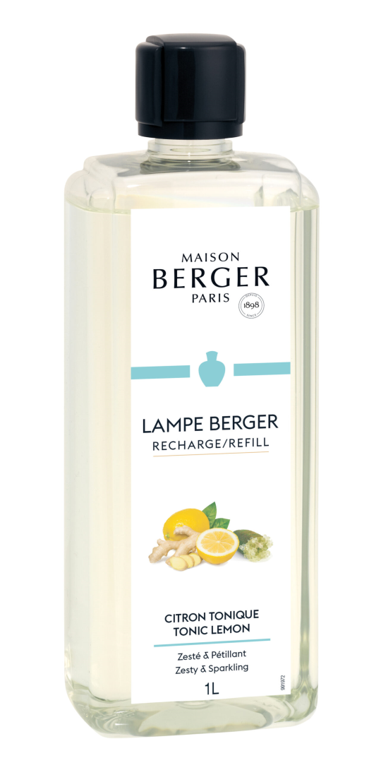 Maison Berger Navulling geurbrander 1L Tonic Lemon