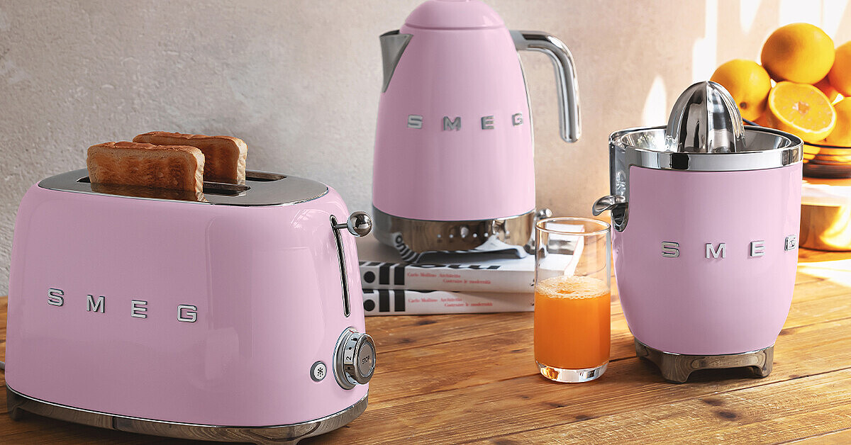 Smeg Citruspers Roze CJF01PKEU