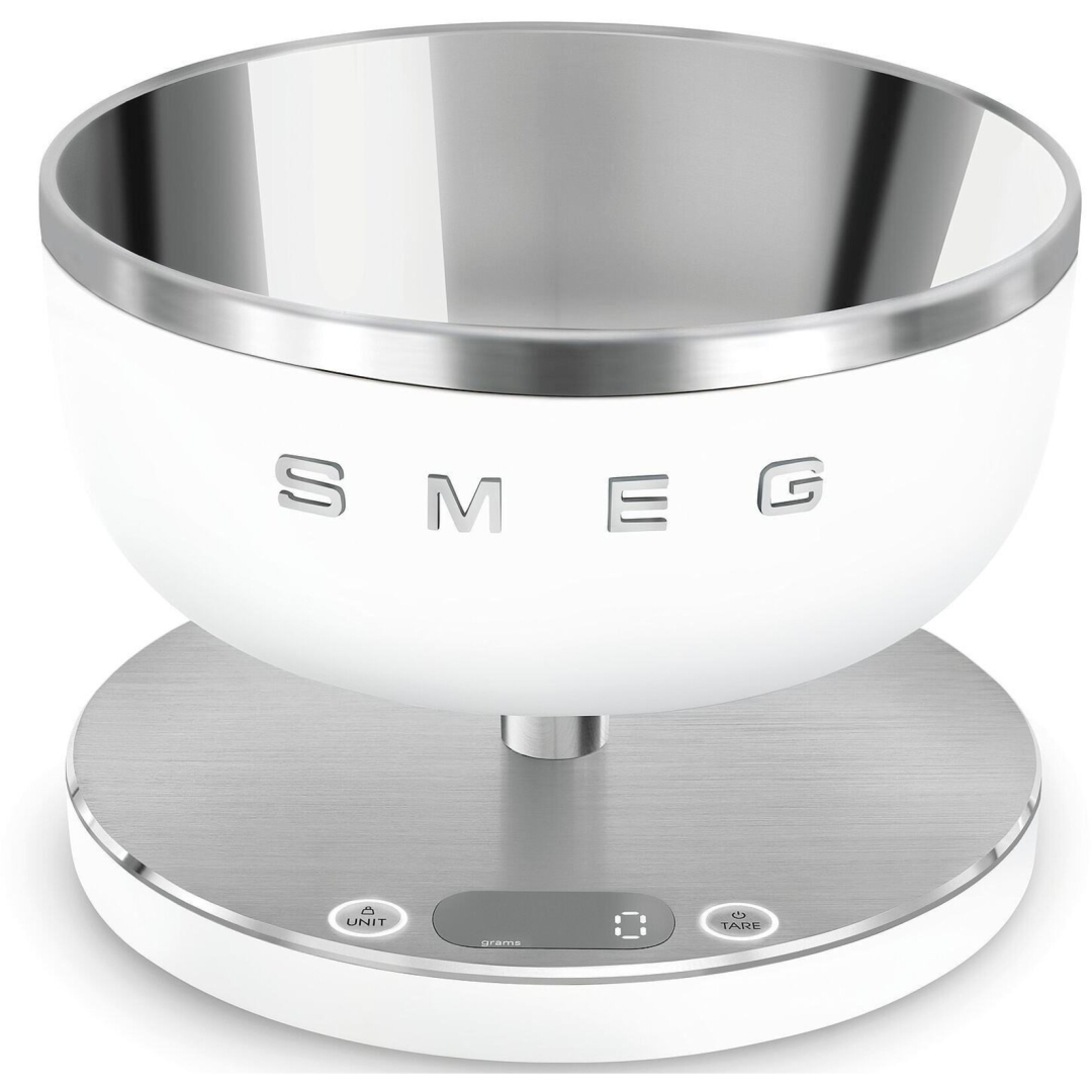 Smeg Keukenweegschaal Digitaal Mat Wit