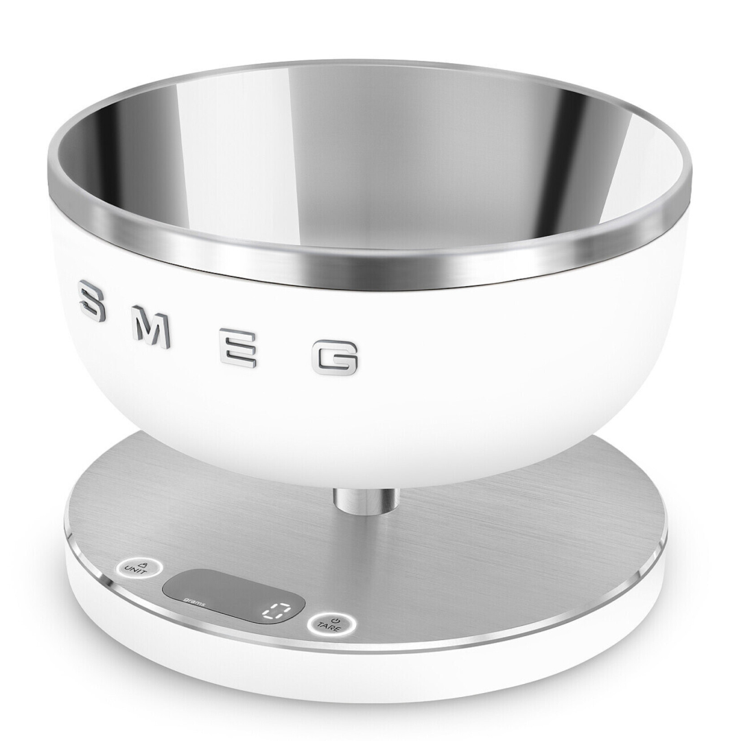 Smeg Keukenweegschaal Digitaal Mat Wit