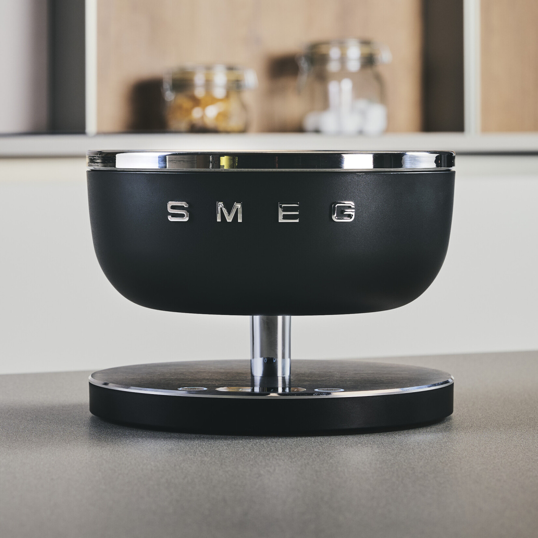 Smeg Keukenweegschaal Digitaal Mat Zwart