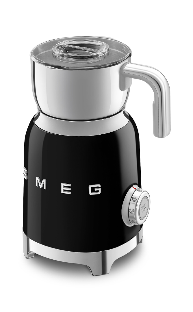 Smeg Melkopschuimer Zwart MFF01BLEU