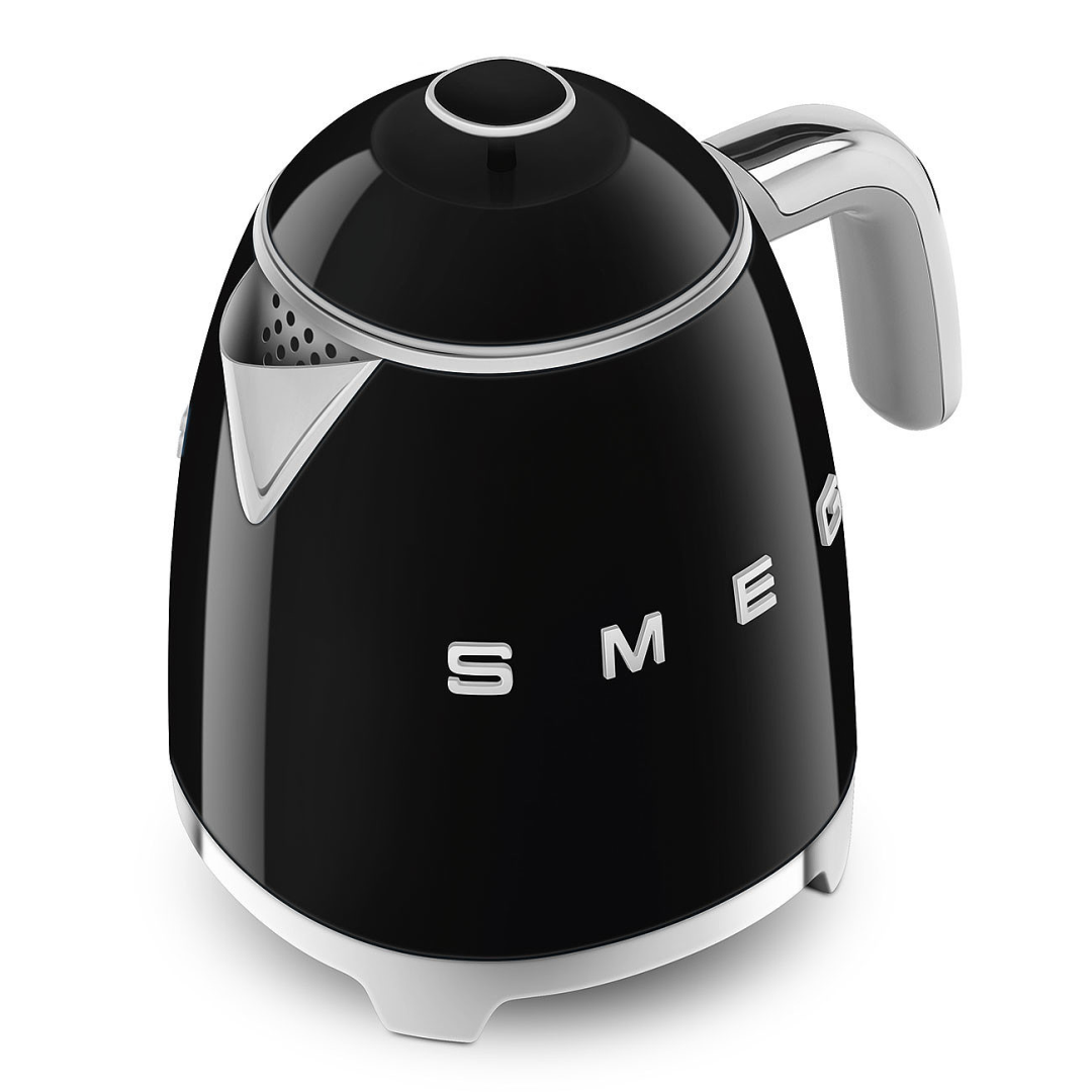 Smeg Mini Waterkoker Zwart KLF05BLEU