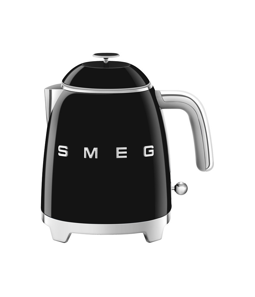 Smeg Mini Waterkoker Zwart KLF05BLEU