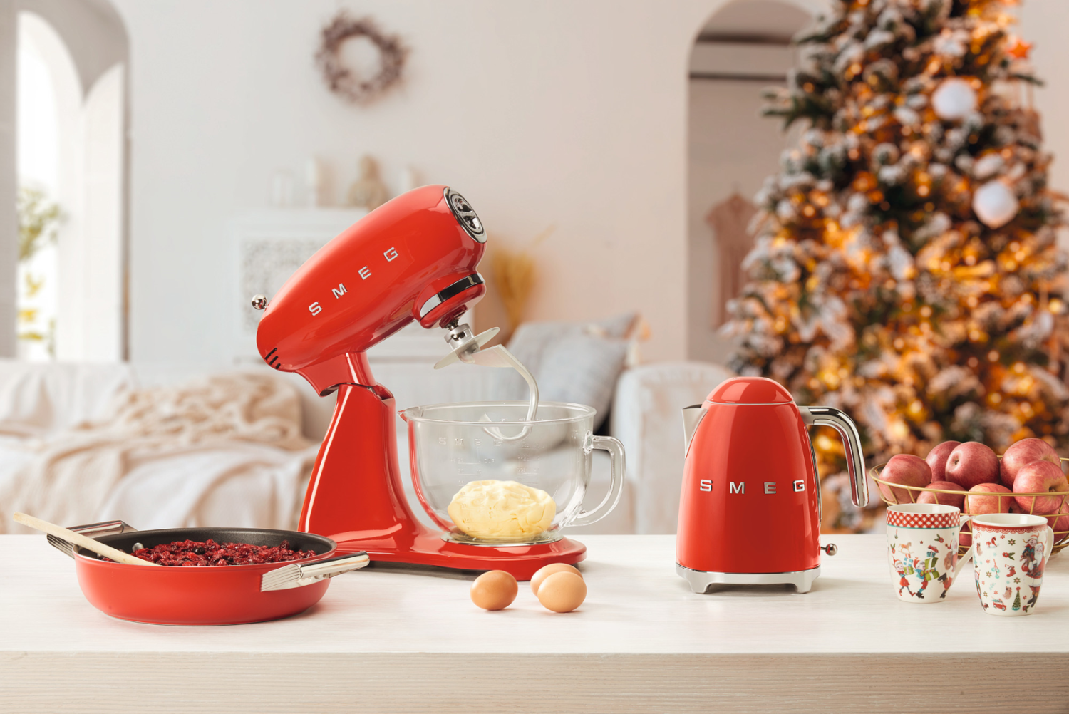 Smeg Waterkoker Rood KLF03RDEU