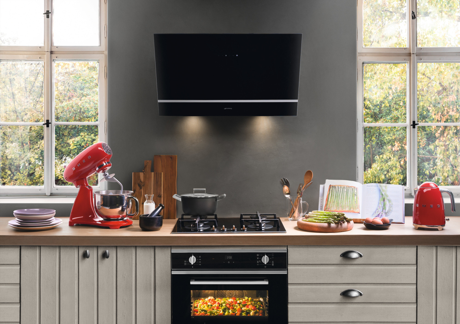 Smeg Waterkoker Rood KLF03RDEU