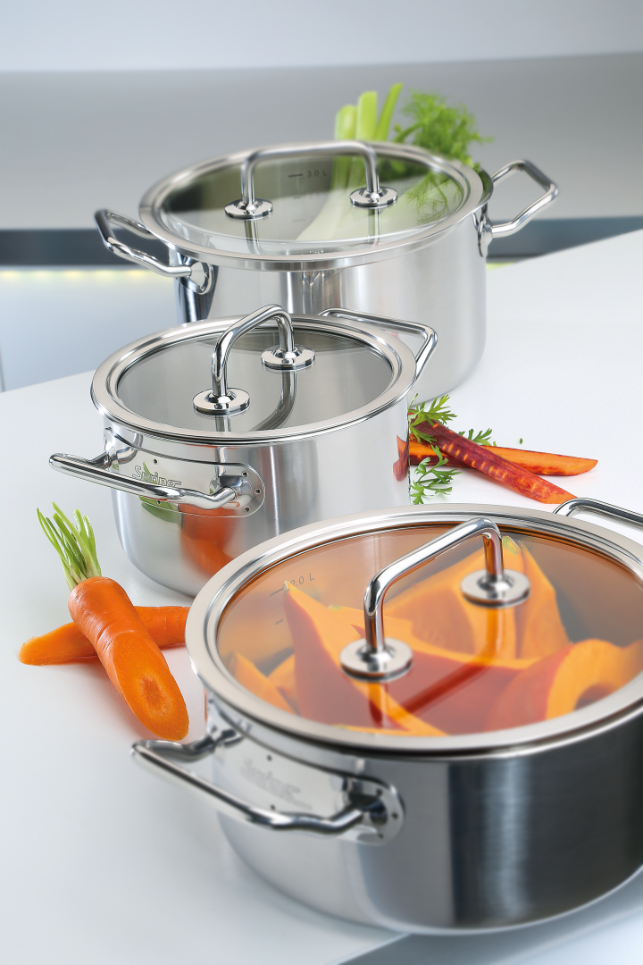 Spring Brigade Basic Kookpan 20cm met glas deksel