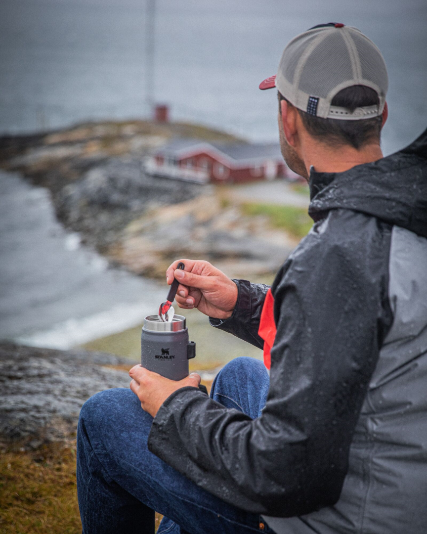 The Legendary FoodJar + Spork 0.4L Rose Quartz