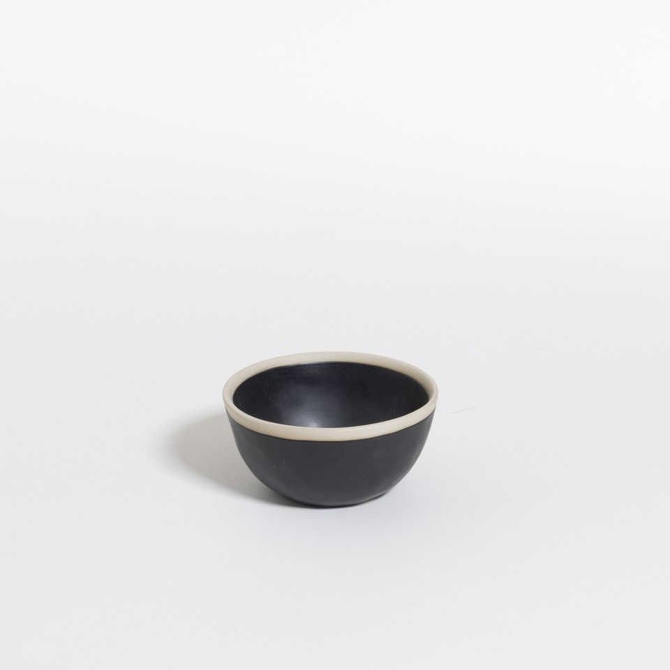 The Table Atelier Kom Ø 10 cm Set van 2 Black Pepper