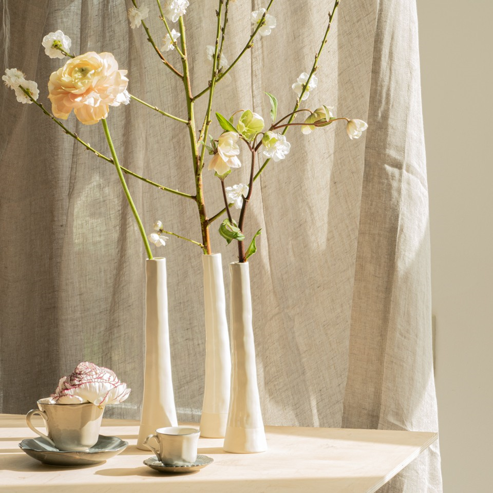The Table Atelier Vaas 6x22,5 cm Milk