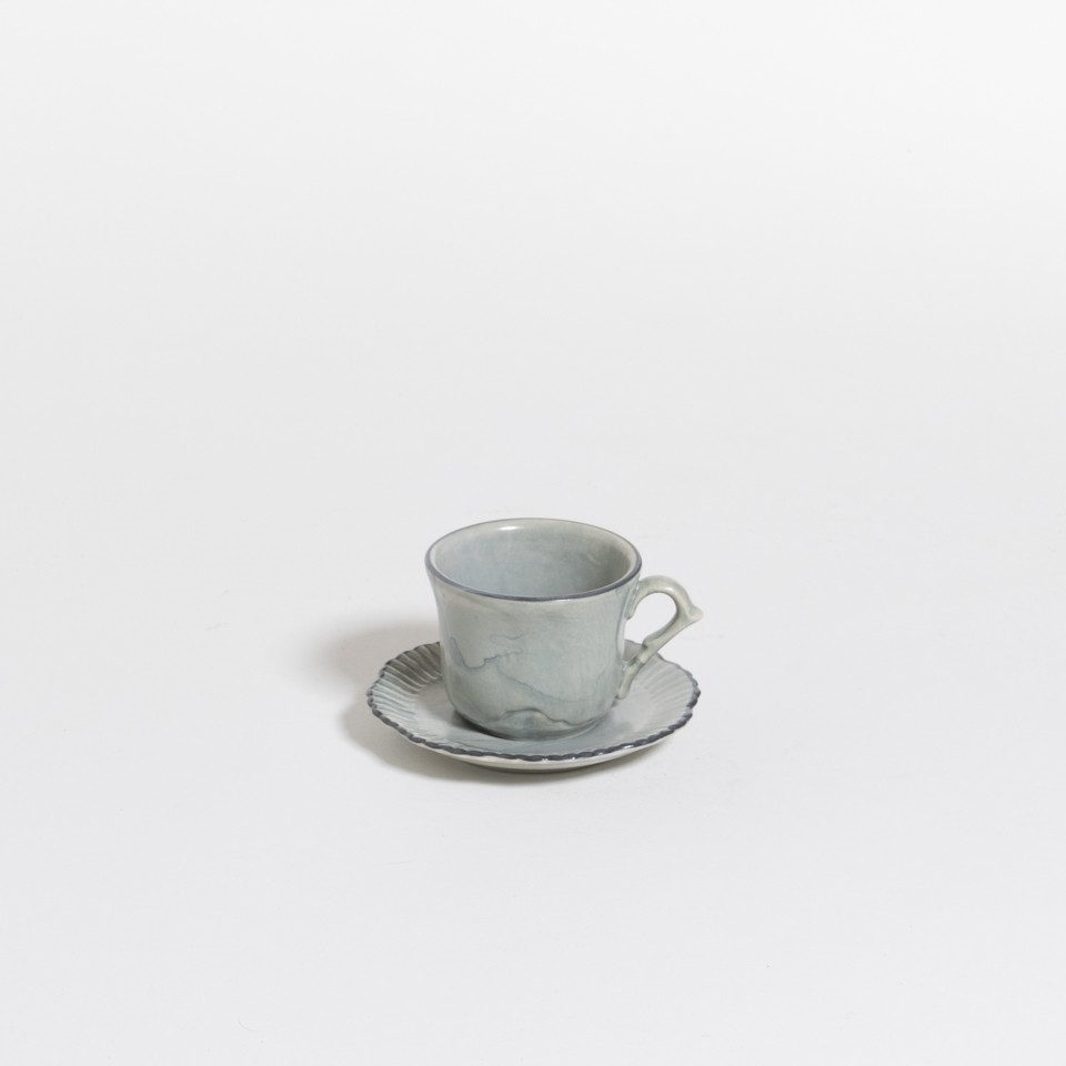 The Table Attic Espresso Kop en Schotel 45 ml Broccoli